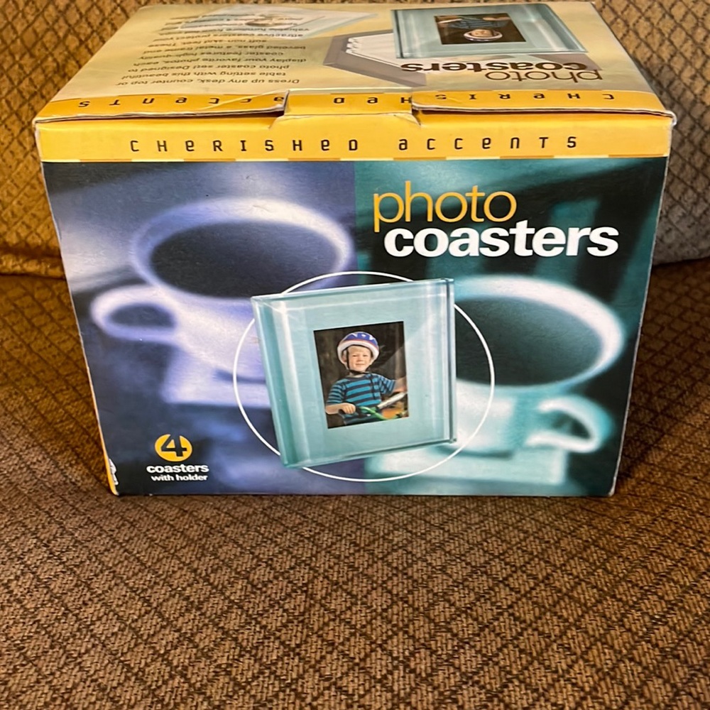 Photo coasters- DIY project